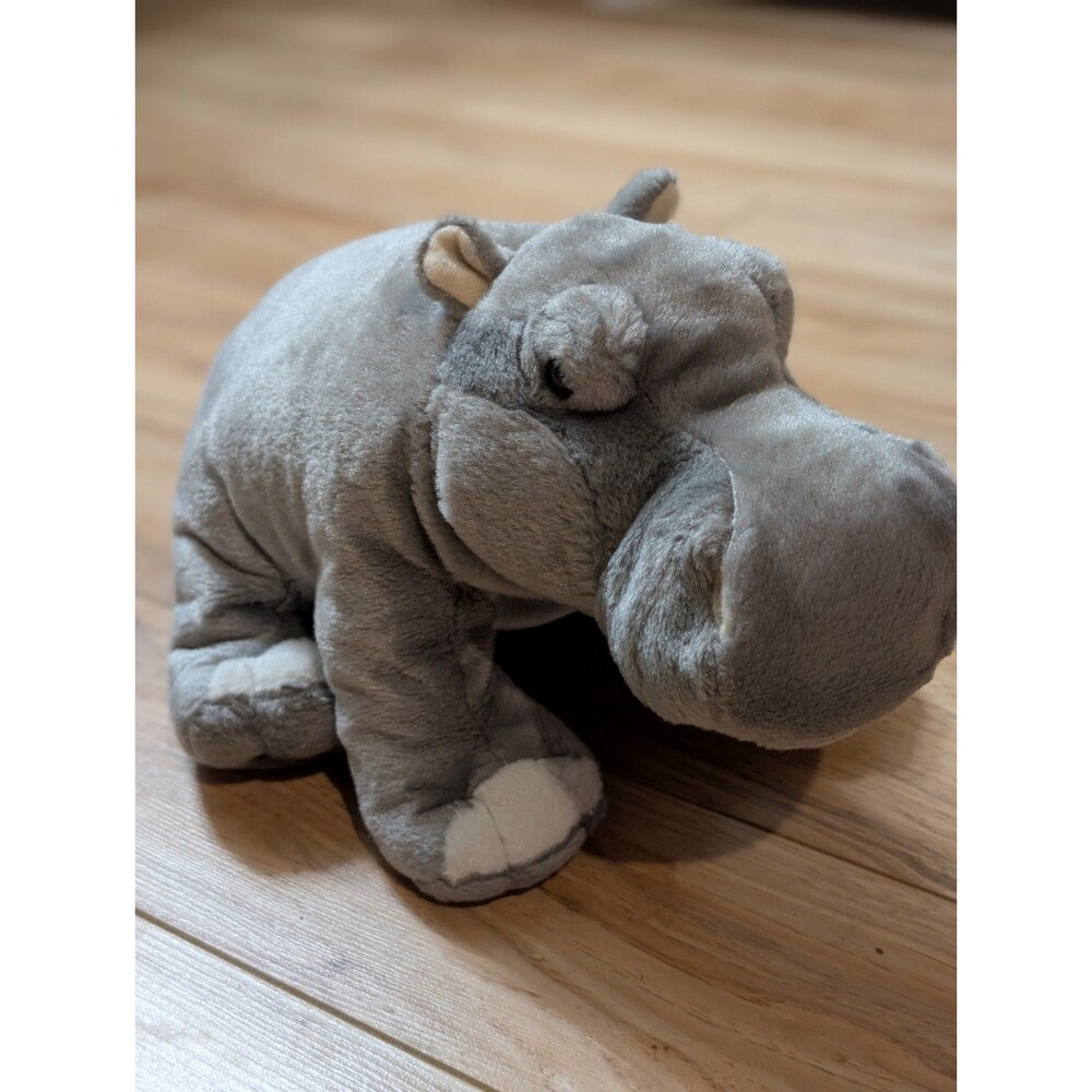 RARE FIND - Wild Republic Cuddlekins House Hippo - EUC -